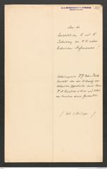 k.k. naturhistorisches Hofmuseum, Intendanzakten 1885-1896 (Hauer), Aktenzahl Z.386/1890, Seite 4
